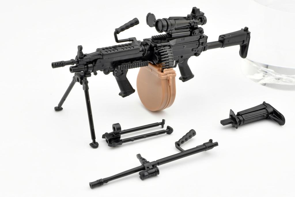 Modelo de plástico tipo actualización M249 de Little Armory LA094