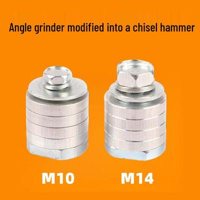 Angle Grinder Slotting Machine Upgrade: M10/M14 Conversion Head Accessory
