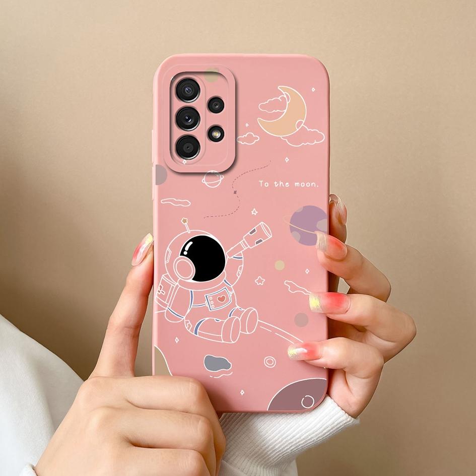 Phone Cases For Samsung A52 Galaxy A52s A53 Luxury Fashion Matte Shockproof Protective Silicone Soft TPU For Samsung A 52 Fundas