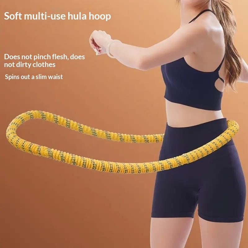 Fitness obruč Měkká obruč Neškodí Tělo Hubnutí Břicho Štíhlý Kruh Pas Tréninkové vybavení Ženy Domácnost