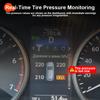 For Lexus IS NX NX200t NX300h Series 2015-2020 Car TPMS Tire Pressure Monitoring System Display Security Alarm