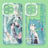 Roztomilý H-Hatsunes Kawaii M-Miku Pouzdro na telefon Pro iPhone 17 Air 15 14 13 12 11 Pro Max 16 15 14 Plus Nárazuvzdorný Měkký Silikonový Kryt