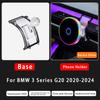 Per BMW Serie 3 5 7 X3X4X5X6X7 G01 G02 G05 G06 G07 G27 G45 G60 G70 -2026 Supporto per Telefono da Auto con Ricarica Wireless Magnetica 15W