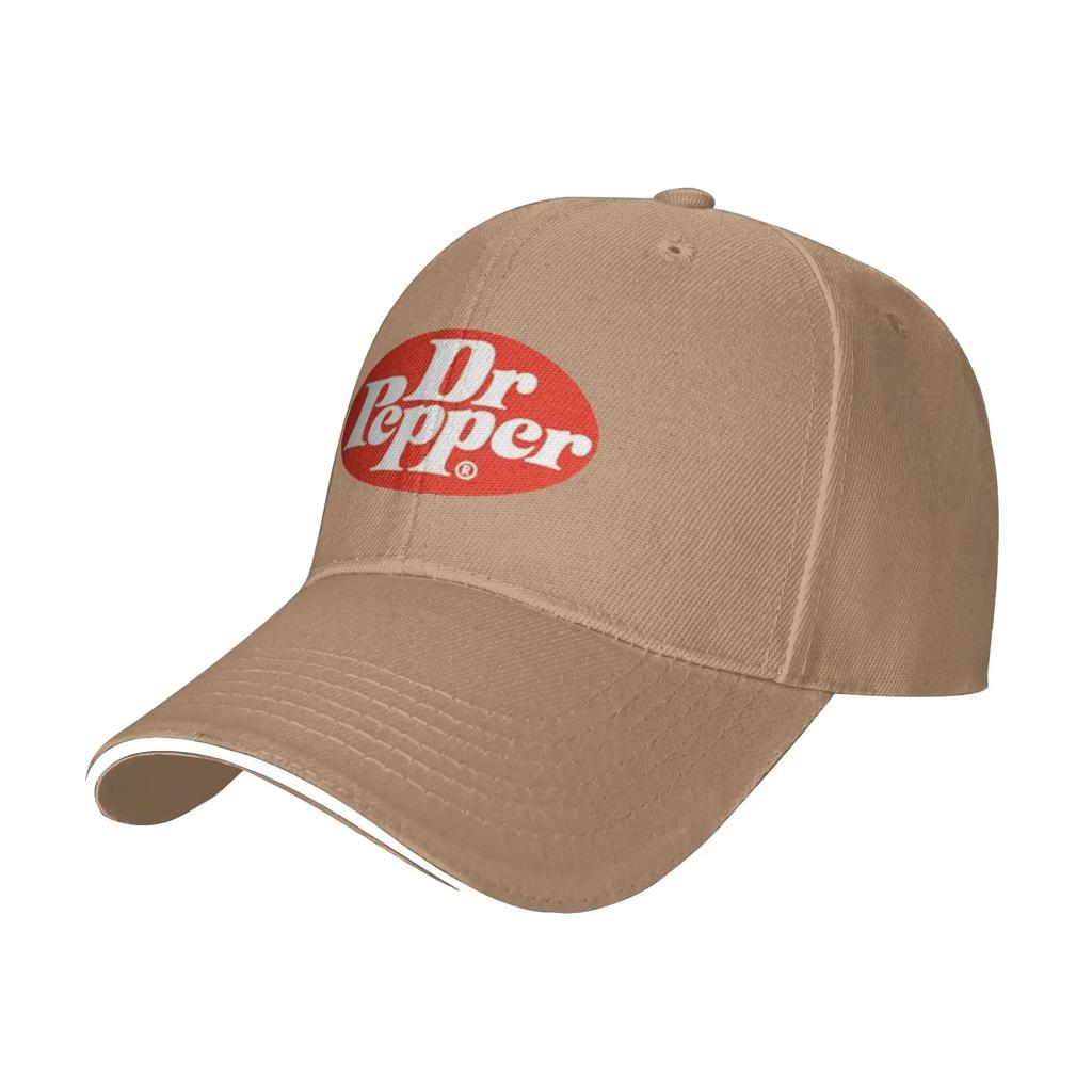 Dr Pepper Baseball Cap Men Women Custom DIY Hip Hop Hats Summer Spring Trendy Outdoor Sports Adjustable Caps