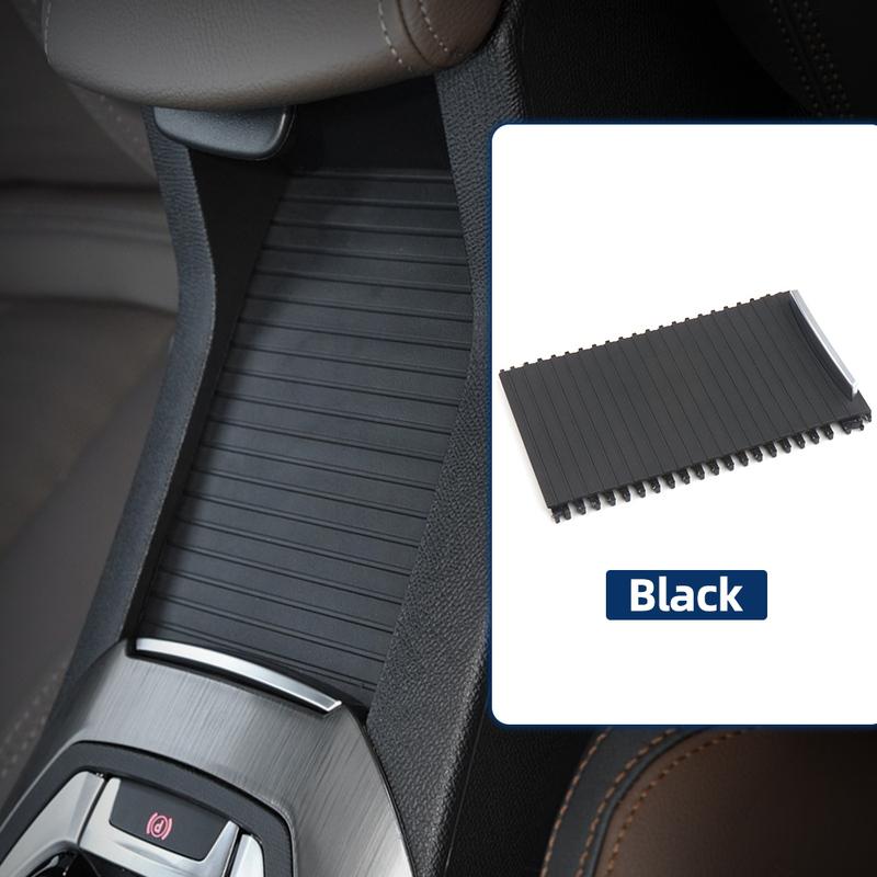 For Peugeot 408 Car Center Console Storage Box Curtain Black Armrest Container Shutters Cover Interior Accessories