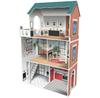 DeQube Dollhouse Wooden 3-story
