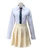 [Milky Time] Chiaki Nanami Cosplay Costume Set from Super Danganronpa (XL) with Wig for Halloween