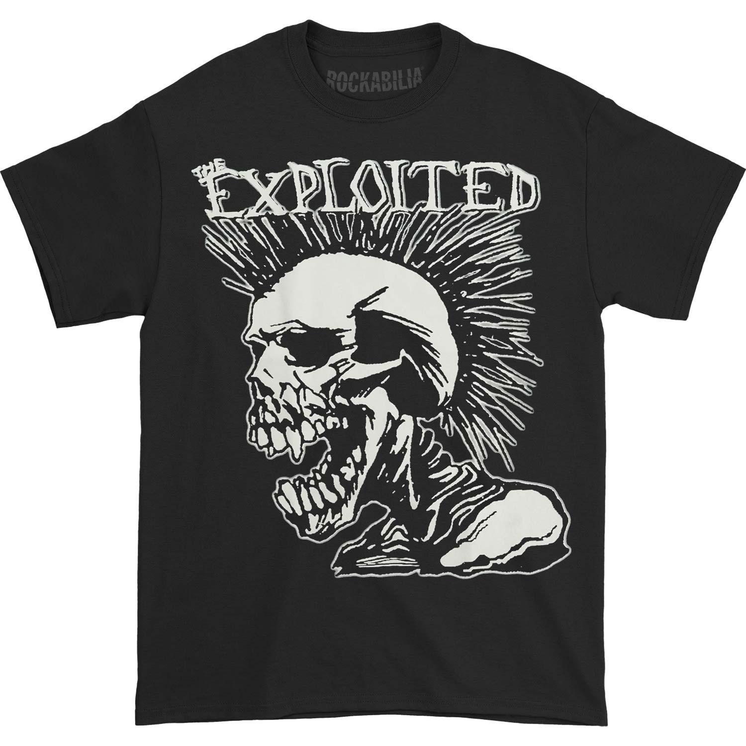 Men s Exploited Total Chaos T-shirt XX-Large Black M
