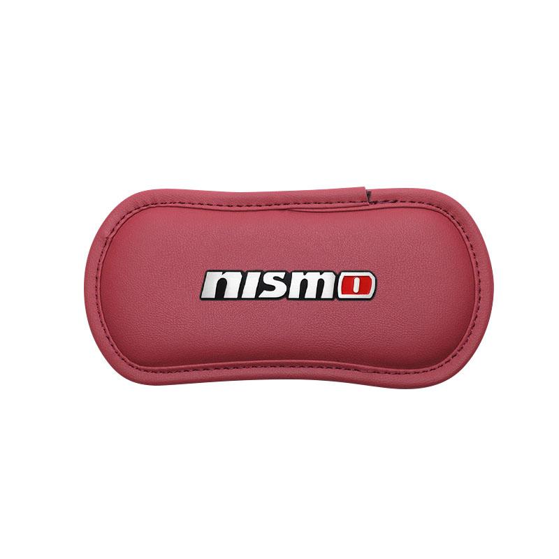 Leather Car Pillow Car Knee Pad Elastic Memory Foam Leg Pad For Nissan Nismo Tiida Sylphy Teana X Trail T30 T32 Almera Qashqai J10 J11
