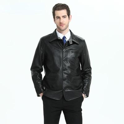Cinese Taglia Lungo Uomo Cappotto di Pelle 100% Naturale Pelle di Vacchetta Uomo Vera Pelle Giacca Uomo Autunno Maschio Inverno Cappotto Maschile Pelle Abbigliamento M201
