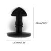 10Pcs Rear Bumper Tow Eye Cover Fastener Clips for Sport 06-09 Discovery 3 4 DYR500010 Replacement Tow Eye Cover Clips