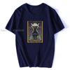Triple Moon Goddess Hecate Witch Tarot Card Tshirt Hekate Statue Witchcraft Gift T Shirt Print Unisex Cotton Tshirt Tee Streetwear
