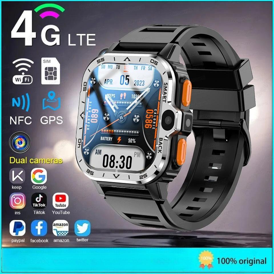 Android WhatsApp Smart 5G Video Voice SOS Call Camera Watch GPS Google NFC WIFI Trace Locate SIM Card Phone Smartwatch Google Play 8GB+64GB