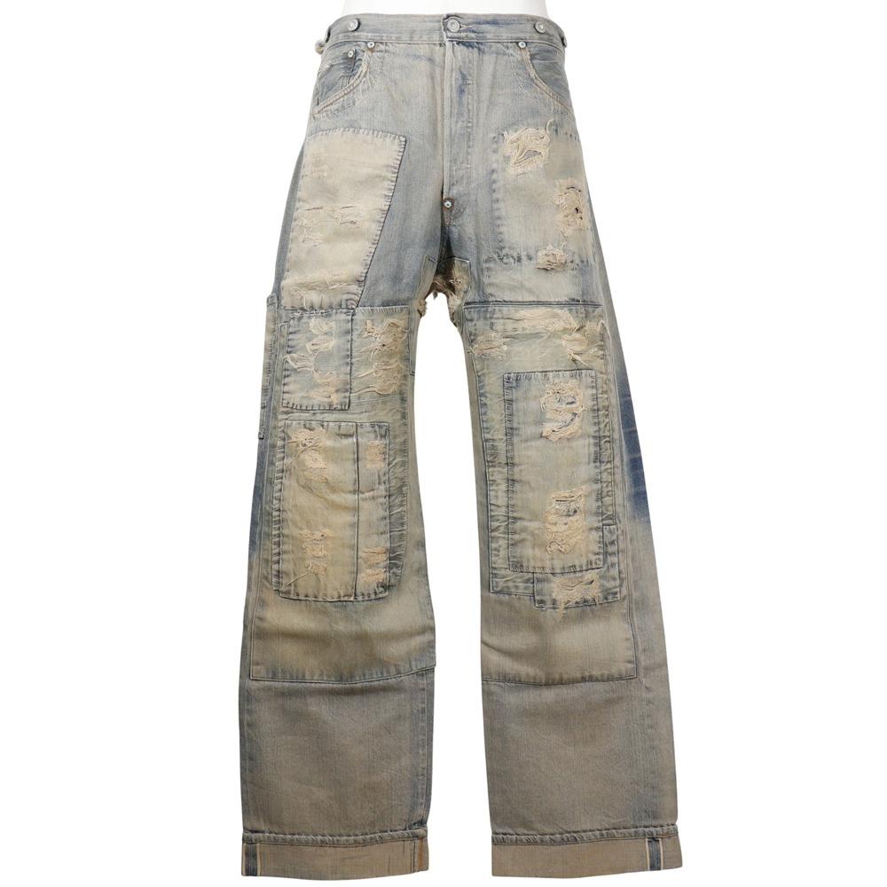 

LEVI S Celebration Denim pants 01853.01.73 Limited to 501 pieces worldwide 009/501 Vintage processing Blue cotton mens Used