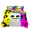 Marshmello Chris Comstock Doctom 3d sada ložního prádla Sada potištěných povlaků na přikrývku Sada povlaků na polštář Twin Full Queen Sada ložního prádla King Sada ložního prádla