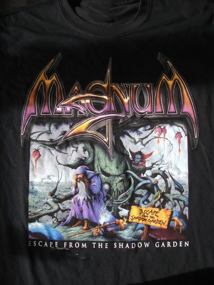 Hot Magnum band Gift For Fans Black S-235XL Shirt JJ124 Unisex T-Shirt M