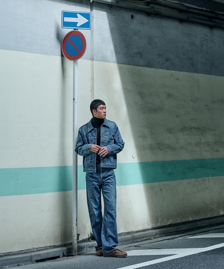 PLAC [Shiota Made] Type-1 Selvedge Jacket Blue