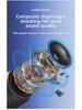 K30 Bluetooth 5.0 Wireless Speaker with Metal Body and Enhanced Bass for Laptop ThinkPlus