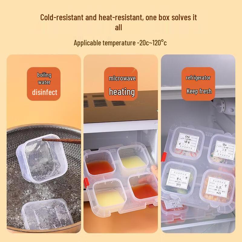 Small Food Sample Containers with Lids