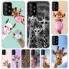 Cute Cartoon Giraffe Animal Phone Case For Samsung Galaxy A15 A14 A54 A13 A53 A12 A52S A55 A22 A23 A24 A32 A33 A34 A25 A35 A03S