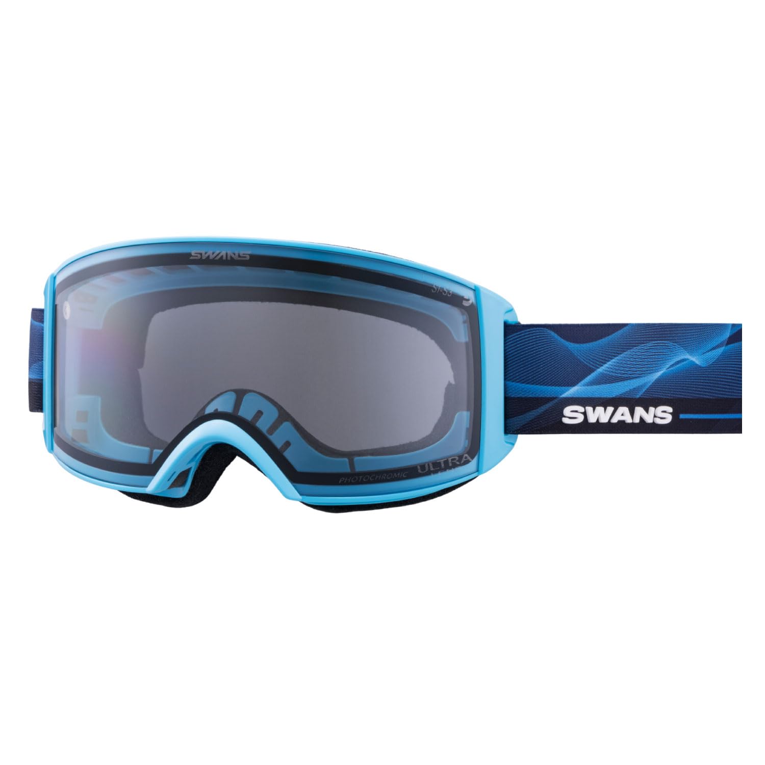 

Swans RACAN Snow Made in Glasses Ultra Ice Mirror x Ultra Light Purple UV Glasses and Goggles, Japan, Anti-Fog, Compatible, Photochromic, Mirror,