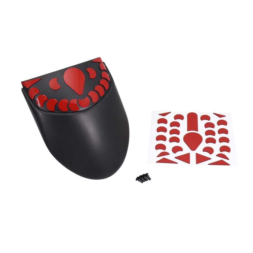 

Крыло переднего колеса мотоцикла, заднее расширение крыла, брызговик для Yamaha Tracer 700 для Yamaha MT07 MT-07 2018 чёрный