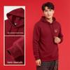 Hodo Year of the Horse Zodiac Red Hooded Sweatshirt
