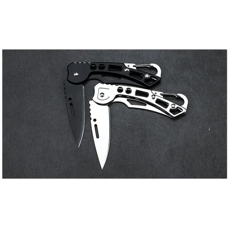 Outdoor Protable Stainless Steel Sharp Paring Folding Knife Pocket EDC Utility Knife for Camping Fruit Cutting Tool