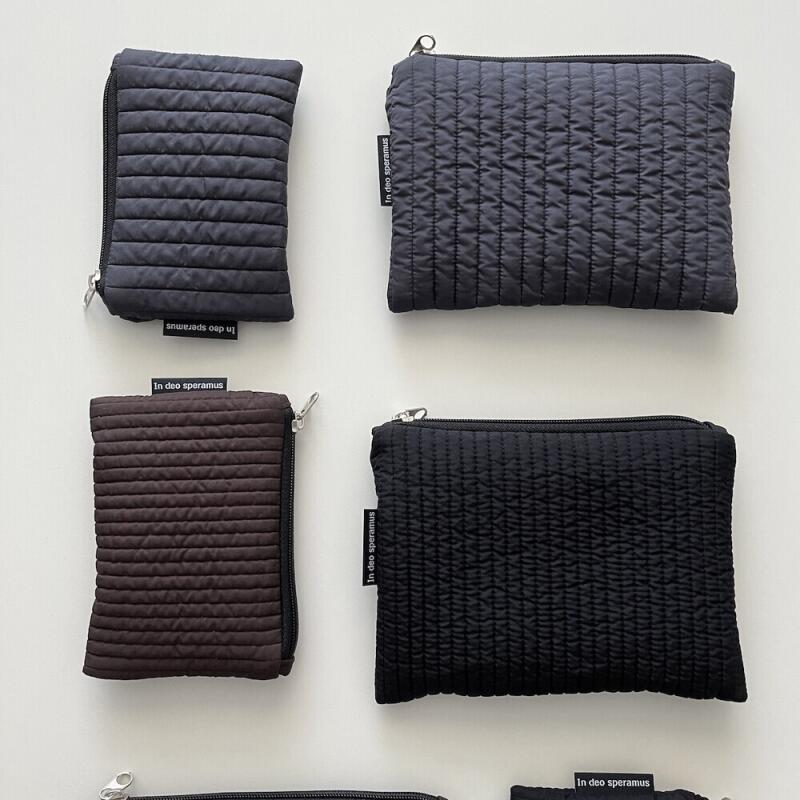 

Padded pouch S size (5 colors) 1. Charcoal