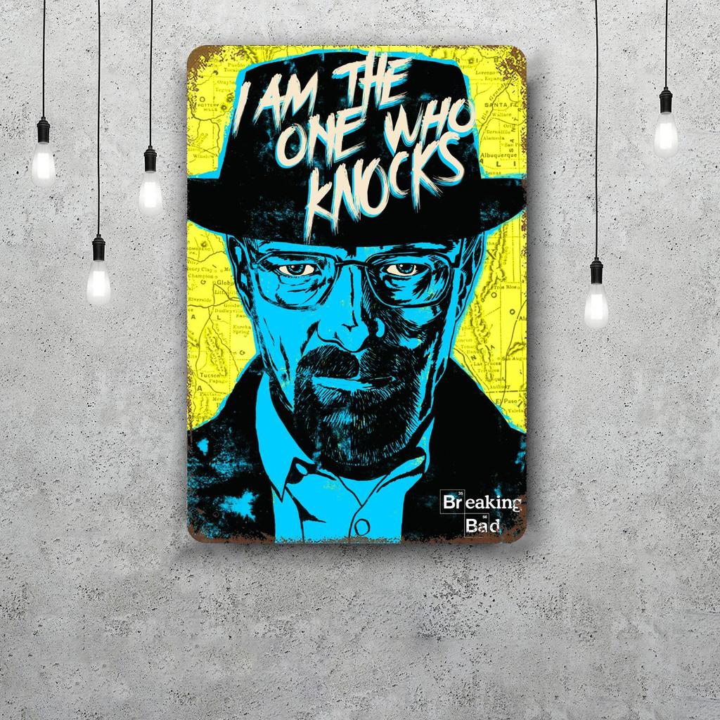 Breaking Bad Metal Signs Wall Decor Vintage Tin Signs Captain Metal Poster Decor for Bar Pub Club Wall Decoration