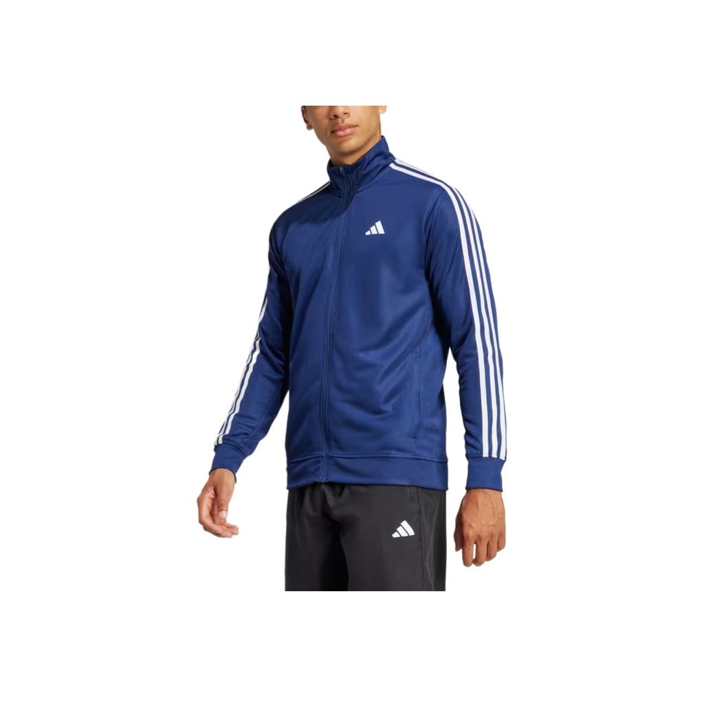 adidas Essential Climacool Comfortable Fashion Trendy Minimalist Solid Color Jacket Men Jacket Dark-Blue JE5705