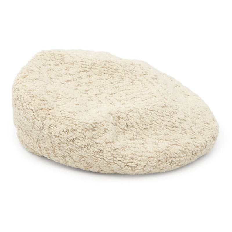 UNDERCONTROL studio PLATE BERET / STRAP / BEAN TWEED / D BEIGE