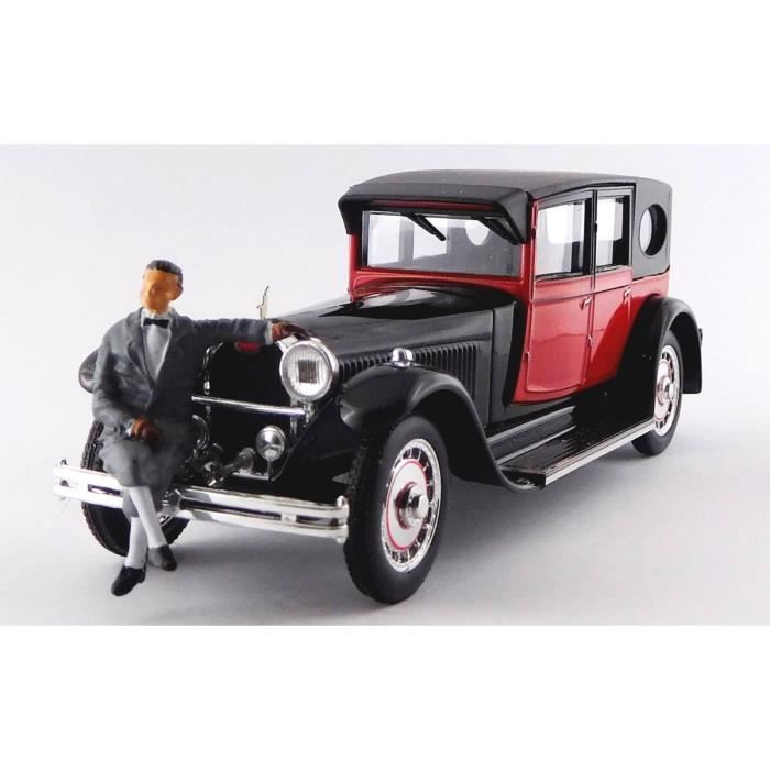 Miniatures montées - Bugatti Type 41 Royale avec figurine M. Bugatti 1927 1/43 Rio