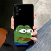 Funny Sad Forg P-Pepe Meme Soft Phone Case for Samsung A17 A37 A57 A16 A26 A36 A56 A15 A25 A35 A55 A14 A24 A34 A54 A13 A23 A33 A