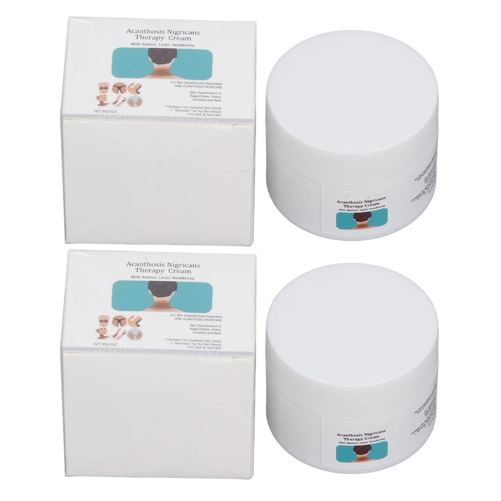 2pcs 30g Acanthosis Nigricans Cream Dark Spot Corrector Cream Dark Spot Remover For Neck Lips Areolas Underarms Knees and Elbows