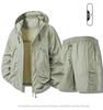 UPF 50+ Hooded Sun Protection Jacket for Couples - Breathable Summer Outdoor Fishing Wear