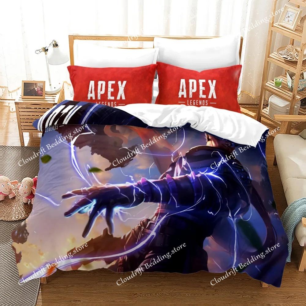APEX Legends Bedding Set Single Twin Full Queen King Size Shooting Game Bed Set Aldult Kid Bedroom Duvet cover Sets 3D Print