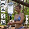 Drip Tape Double-Lock Bypass Valve with Rubber Pad Irrigation Belt Valve  Camping Picnic