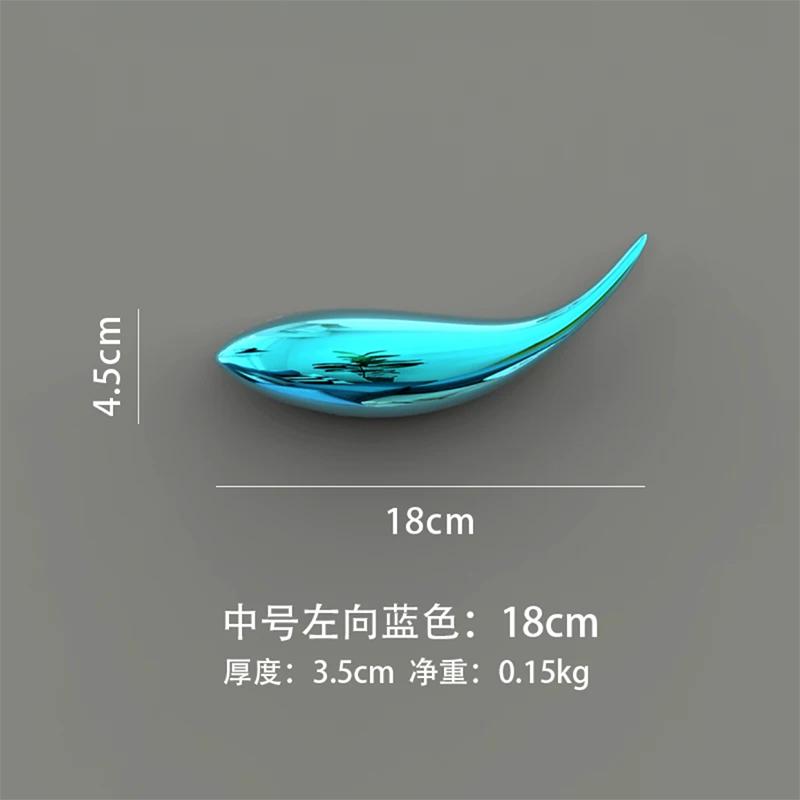 Creative Wall Decoration Restaurant Bedroom Background Golden Fish Decorative Pendant Wall Decoration Stereoscopic Wall Hanging
