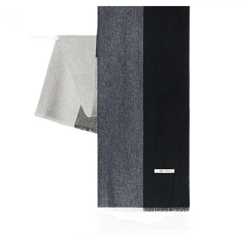 Jiumu Men's Pure Wool Winter Scarf