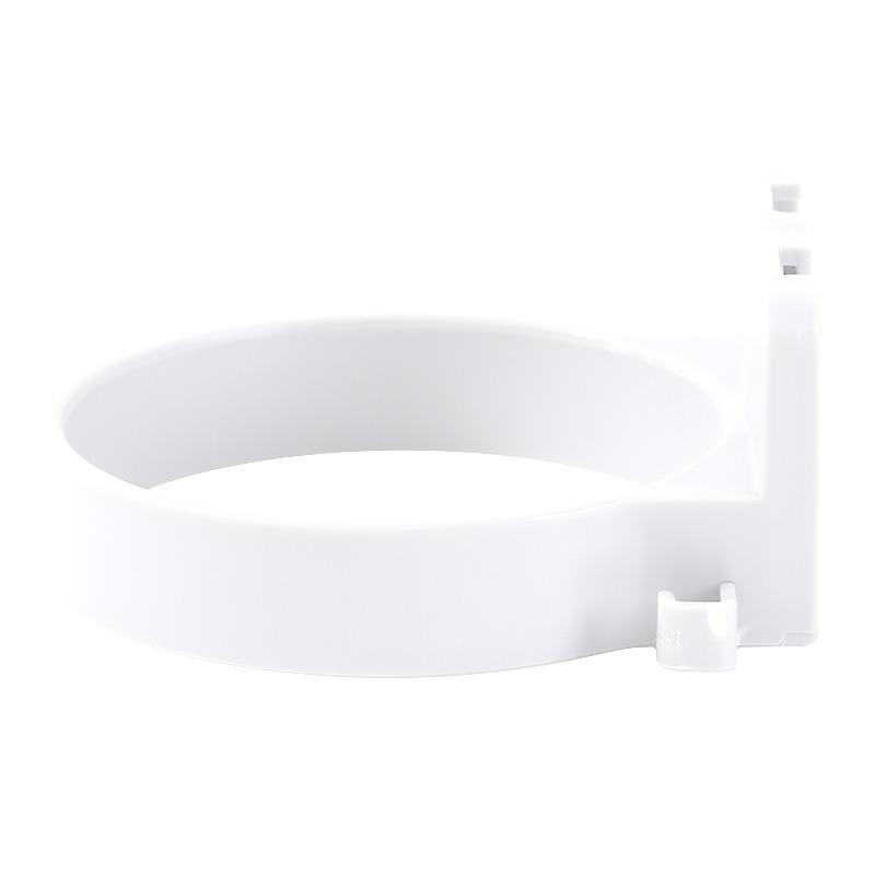 Bathroom Hair Dryer Holder Stand with Shelf Wall Mounted Organizer for Hair Dryer Styling Tools & Toiletries Space Saving Storage Rack