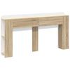 Headboard Cabinet with Storage Sonoma Oak Wood Material