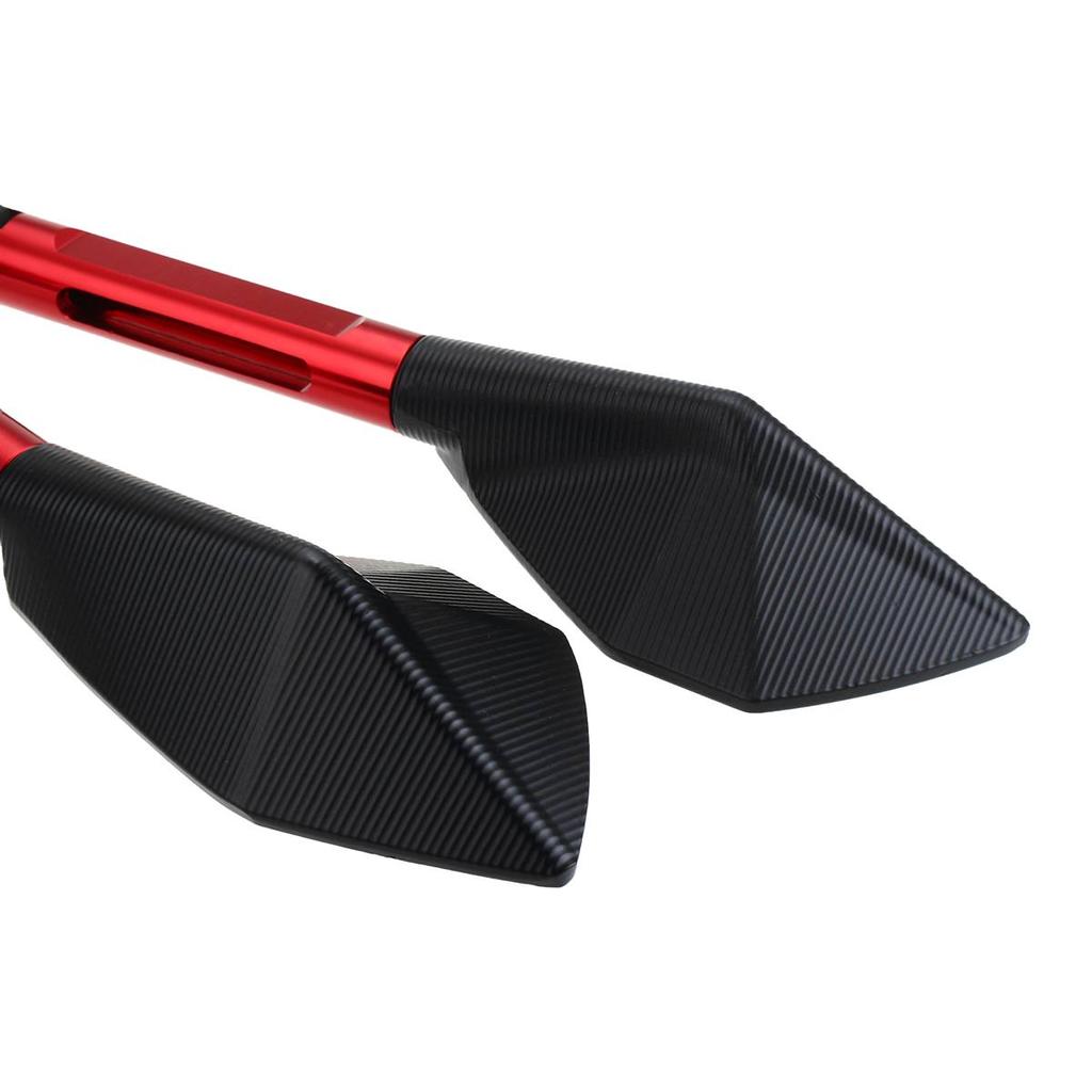 Universal CNC Aluminum Motorcycle Handlebar Rear View Mirrors Blue Anti-glare Mirror For Honda For Yamaha For Suzuki Scooter