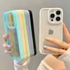 Transparent Candy Color Bumper Phone Case For iPhone 16 Pro Max 15 14 13 12 11 XR XS X 7 8 Plus Mini SE3 Soft Shockproof Cover