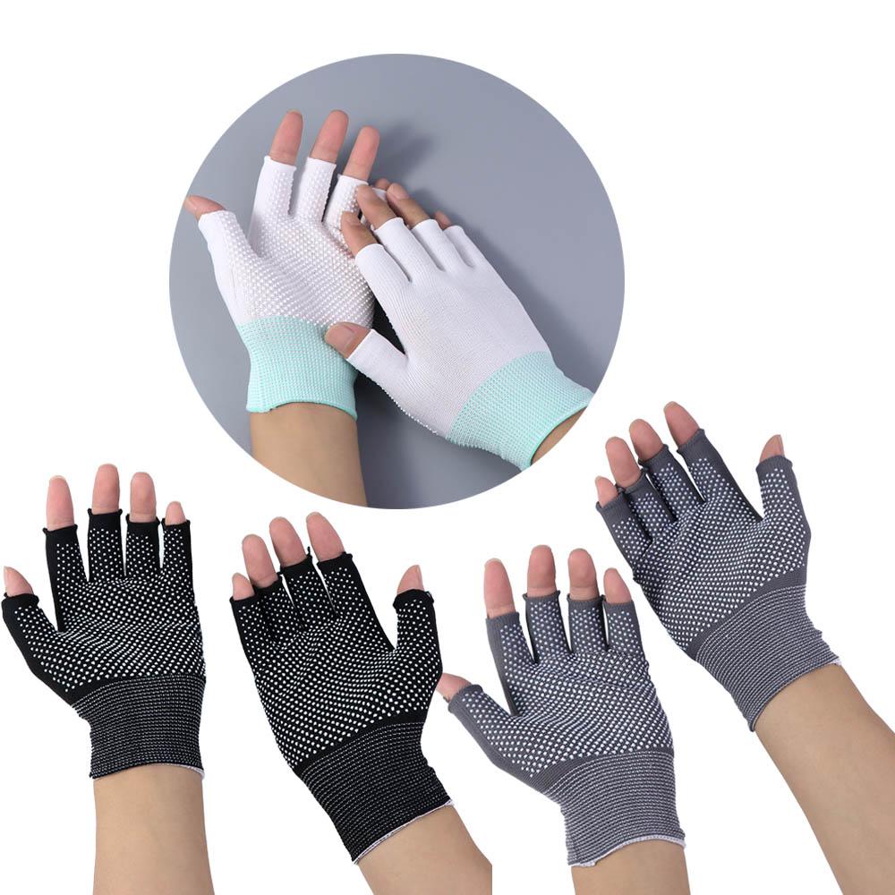 Cut Open/Half Fingers Breathable Anti-Slip Fishing Gloves Fishing Accessories Sport Cycling Gloves