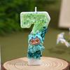 Trendy Cartoon Birthday Number Candles for Party Cake Decoration