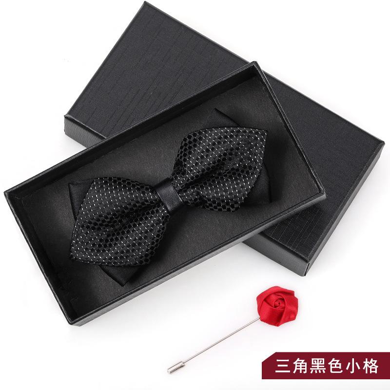 Bow Tie Men'S Wedding Groom Best Man Red Suit Shirt British Brothers Korean Bow Women'S Gift Box