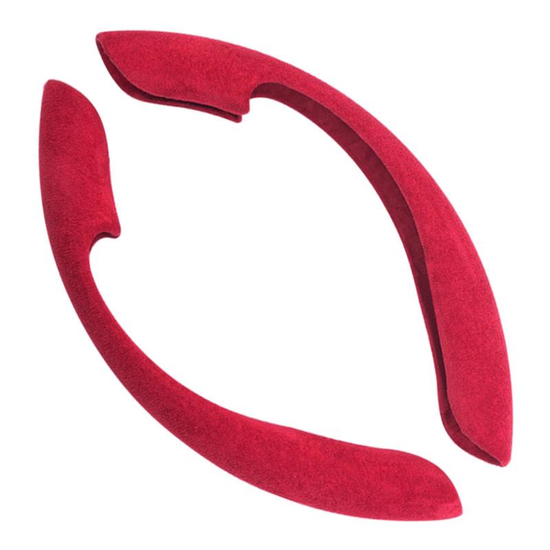 Steering Wheel Cover Set Soft Steering Wheel Cover For Men Women Automotive Steering Cover Anti Slip Winter Steering Wheels