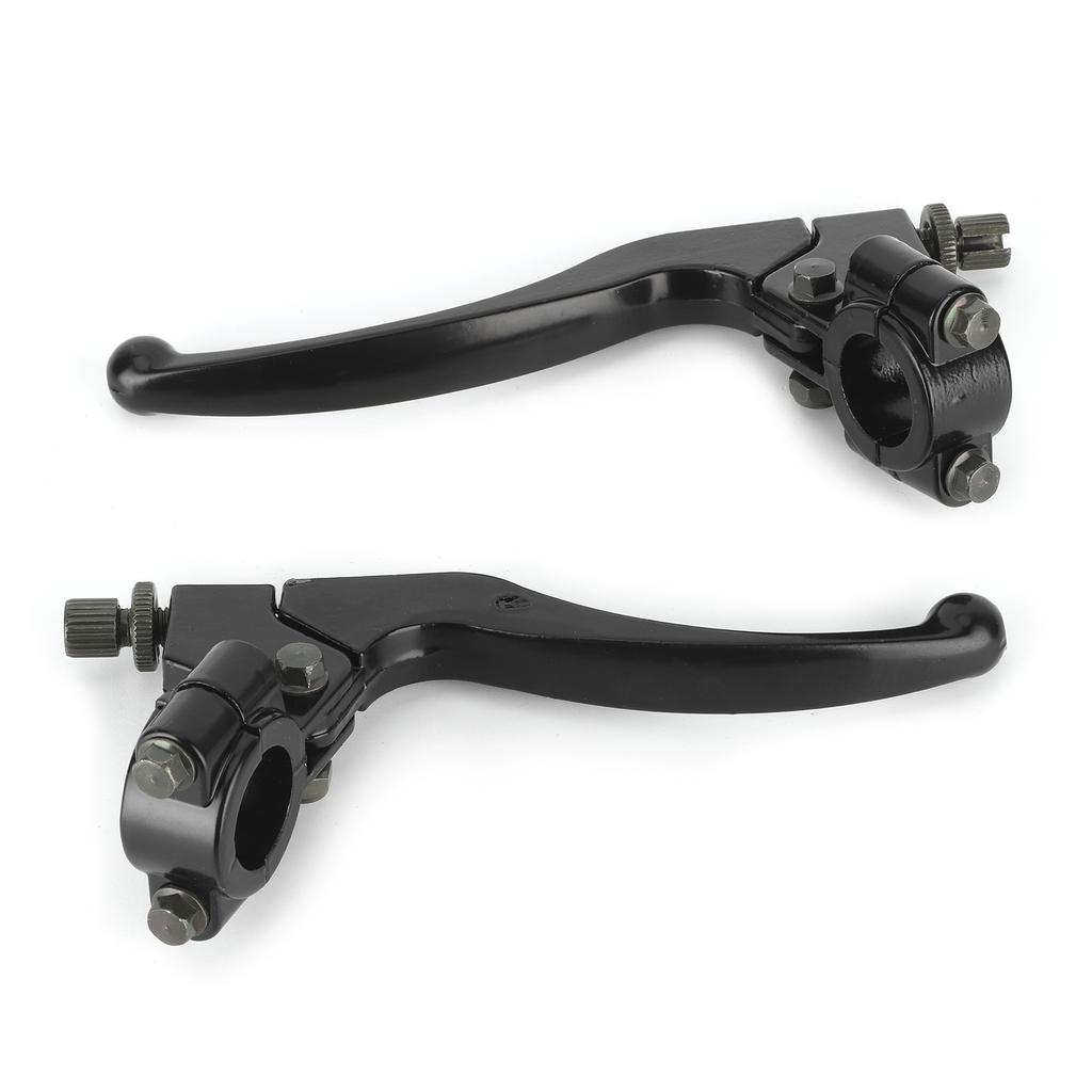Pair Universal Motorcycle Clutch Levers Drum Brake Handle for Dirt Bike ATV with 22mm Handlebar