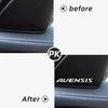 wvkzl2 4/10pcs 3D aluminum speaker stereo speaker badge emblem Sticker for Toyota Avensis t25 t27 Stickers Accessories Car-Styling